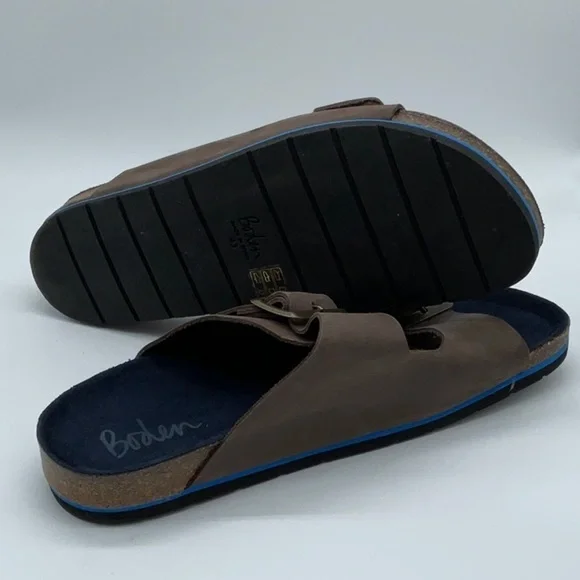 Boden Leather Double Strap Sandal
